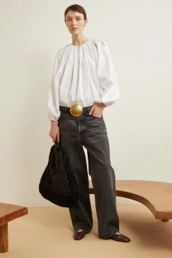 Sale JEAN PIA Denim | Pantalons