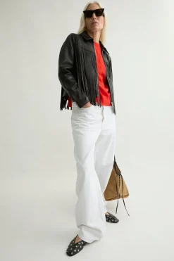 Hot VESTE FRINGY Vestes Et Manteaux | Cuir